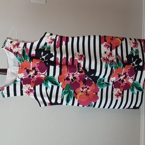 Talbots Petite floral dress size 12